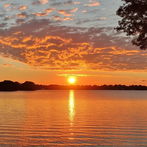 sunset-over-lake-stockcake - Alliance for Water Efficiency