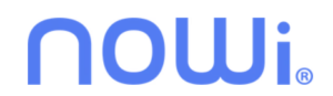 NOWi logo - Alliance for Water Efficiency NOWi brand logo in blue with rounded letters and registered trademark symbol.